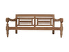 Bahama tuinbank 2,5-zits incl kussens - 150x95x80 - Teak-Tuinbanken-HSM Collection