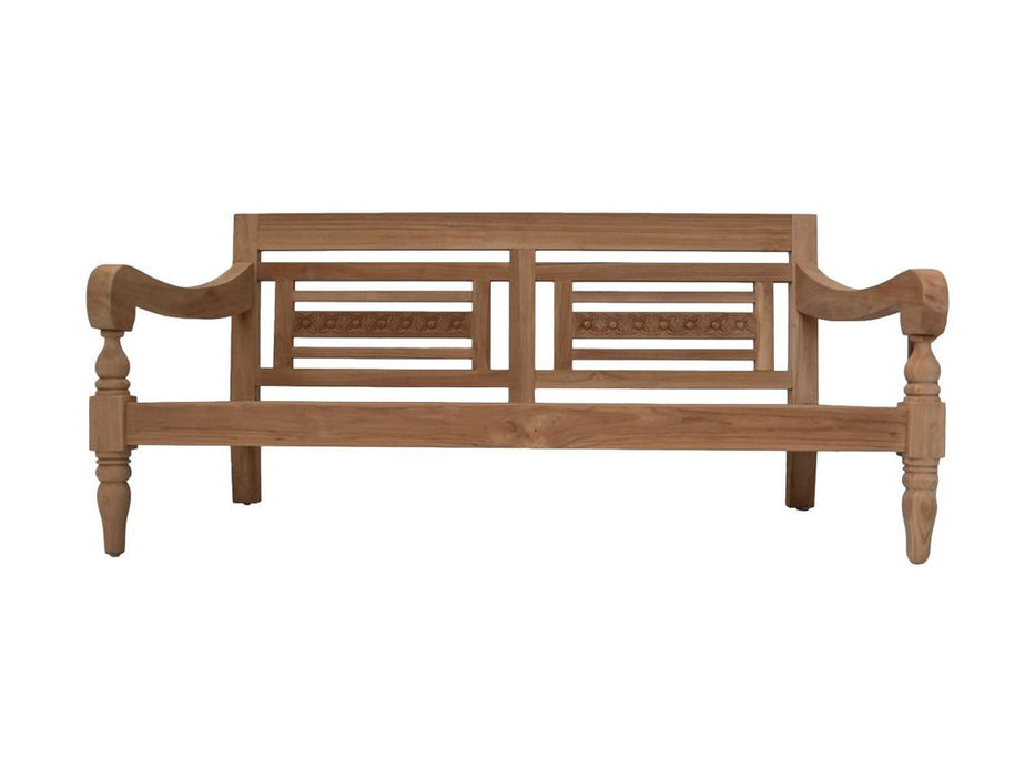 Bahama tuinbank 2,5-zits incl kussens - 150x95x80 - Teak-Tuinbanken-HSM Collection