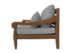 Bahama tuinbank 2,5-zits incl kussens - 150x95x80 - Teak-Tuinbanken-HSM Collection