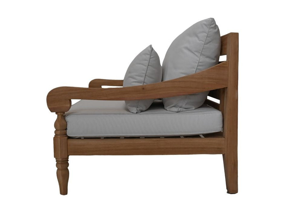 Bahama tuinbank 2,5-zits incl kussens - 150x95x80 - Teak-Tuinbanken-HSM Collection