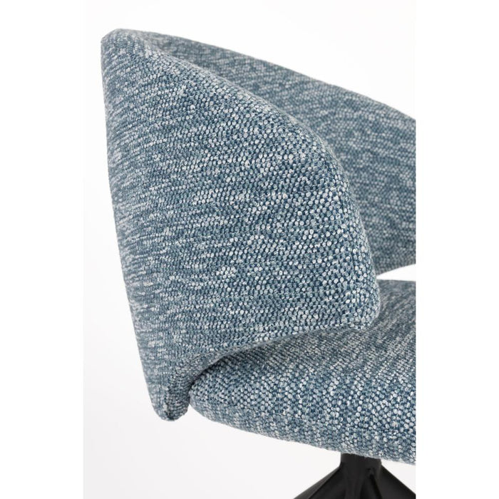 Balado Stoel Blauw-Eetkamerstoelen-Creating Home