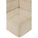 Bank Corner Grid Poplar Hout | Foam Beige-1-Zitsbanken-J-Line