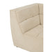 Bank Corner Grid Poplar Hout | Foam Beige-1-Zitsbanken-J-Line