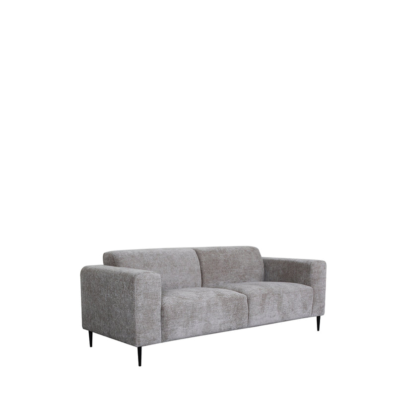 Bank Eden Stone Chenille 3-Zits 207x87x78 cm-3-Zitsbanken-LABEL51