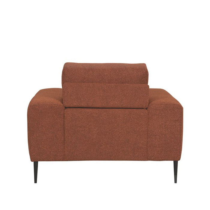 Bank Ferraro 1-Zits 112x88x85 cm Roest Boucle-1-Zitsbanken-LABEL51