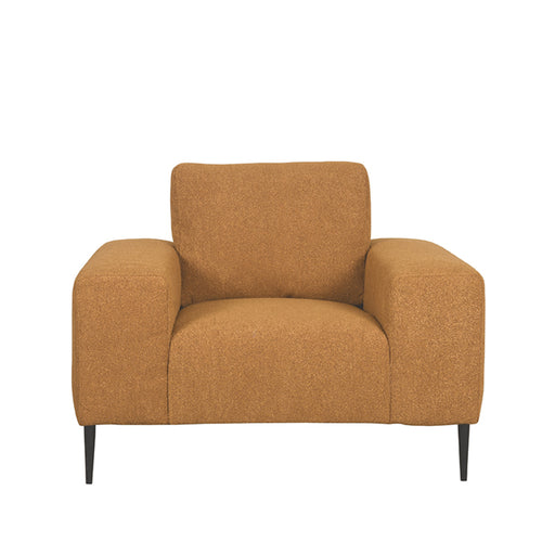Bank Ferraro Oker Boucle 1-Zits 112x88x85 cm-1-Zitsbanken-LABEL51