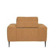 Bank Ferraro Oker Boucle 1-Zits 112x88x85 cm-1-Zitsbanken-LABEL51