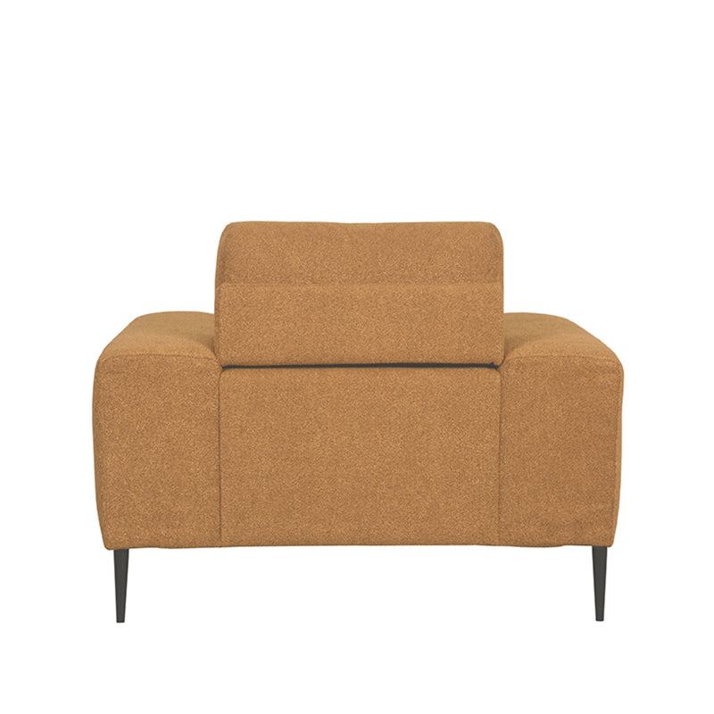 Bank Ferraro Oker Boucle 1-Zits 112x88x85 cm-1-Zitsbanken-LABEL51