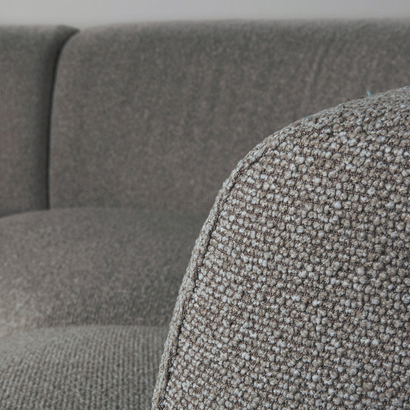 Bank Florence Mushroom Boucle U-Bank-3-Zitsbanken-LABEL51