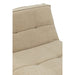 Bank Grid Poplar Hout | Foam Dark Beige-1-Zitsbanken-J-Line