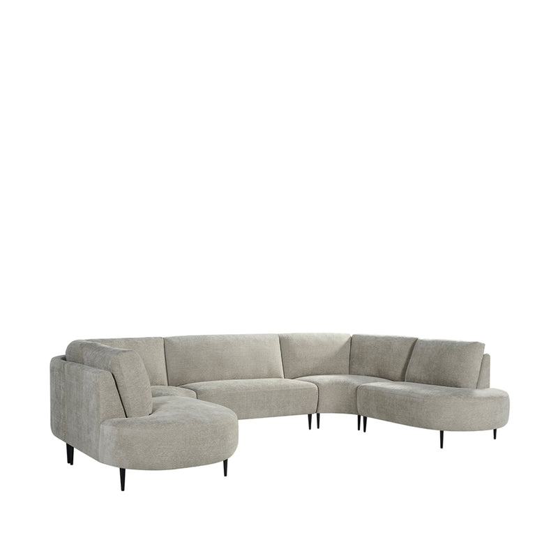 Bank Milano Naturel Chenille U-Bank 350x232x72 cm-3-Zitsbanken-LABEL51