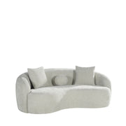 Bank Novo Naturel Chenille 2,5-Zits 203x121x80 cm-3-Zitsbanken-LABEL51