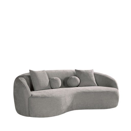 Bank Novo Stone Chenille 3-Zits 236x124x80 cm-3-Zitsbanken-LABEL51