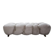 Bank Nubibus Polyester Beige 731189-3-Zitsbanken-PTMD
