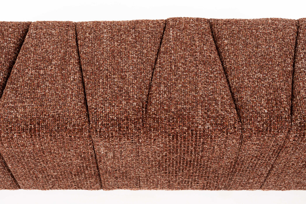 Bankje Dance Polyester Terracotta 120 cm – detail 2