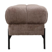 Bankje Melbourne Elegant 100% Polyester Beige 160x47x48 727204-Bankjes-PTMD