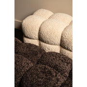 Bankje Teddy Springt 100% Polyester Bruin 160x45x43 cm-Bankjes-PTMD