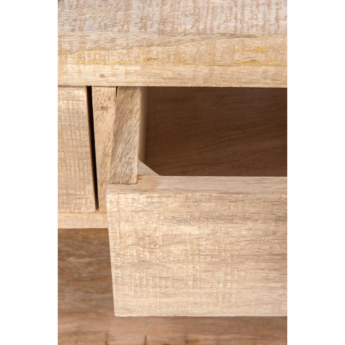 Wandplank Naturel Mangohout hout 55x180 cm-Wandplanken-J-Line