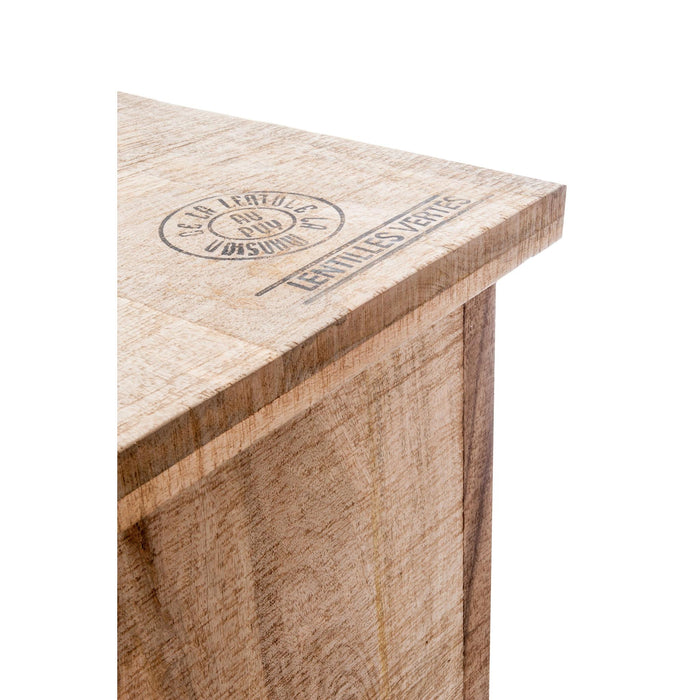 Wandplank Naturel Mangohout hout 55x180 cm-Wandplanken-J-Line