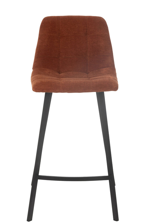 Bar Chair Kent Metal/Polyester Rust-Barkrukken-J-Line