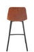 Bar Chair Kent Metal/Polyester Rust-Barkrukken-J-Line