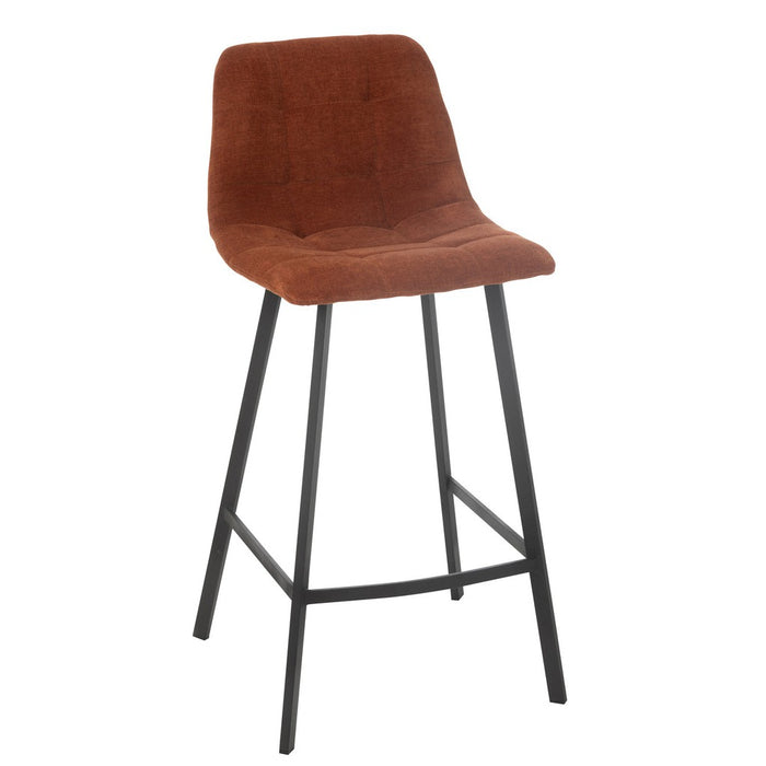 Bar Chair Kent Metal/Polyester Rust-Barkrukken-J-Line