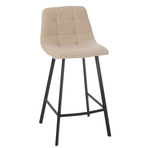 Bar Chair Kent Metal/Polyester White-Barkrukken-J-Line