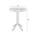 Bar Tafel Maze Round Black-Bartafels-Creating Home