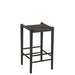 Barkruk Bar Stoel Orient Beech Hout/Rope Zwart 38x38x66.4 cm-Barkrukken-J-Line