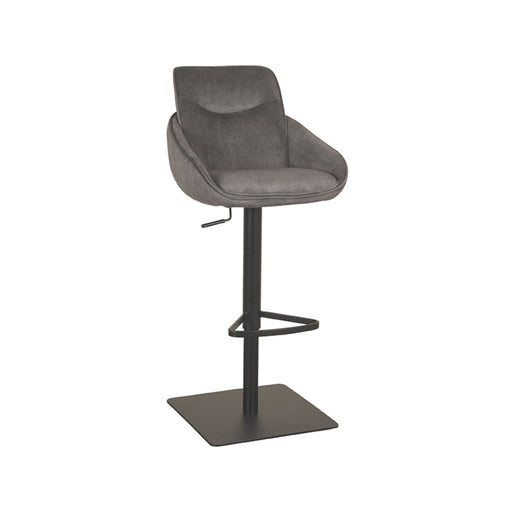 Barkruk Beauty Antraciet Cosmo Gaslift 52x89x113 cm-Barkrukken-LABEL51
