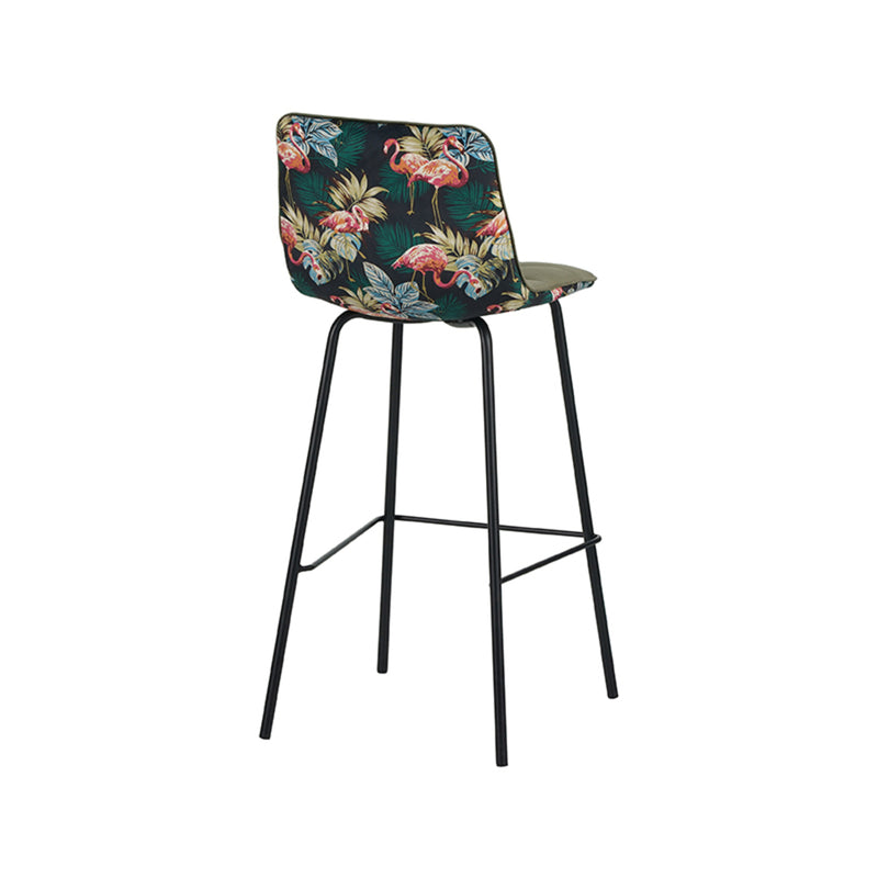 Barkruk Bistro Hunter Fluweel Hoog 44x51x115 cm-Barkrukken-LABEL51