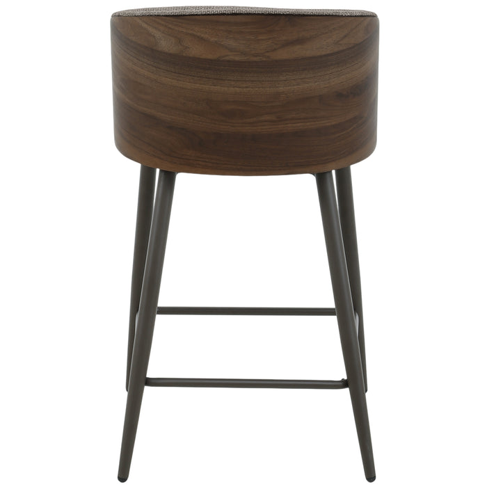 Barkruk Bosca Polyester Beige-Barkrukken-PTMD