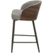 Barkruk Bosca Polyester Bruin-Barkrukken-PTMD