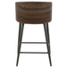 Barkruk Bosca Polyester Bruin-Barkrukken-PTMD