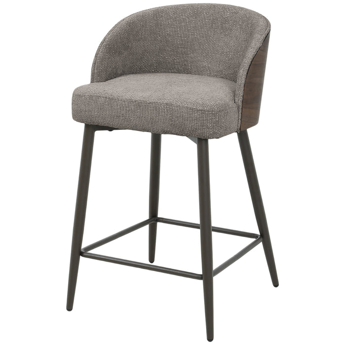 Barkruk Bosca Polyester Bruin-Barkrukken-PTMD