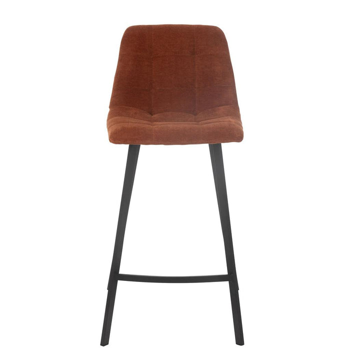 Barkruk Bronze Sponge 43 cm 43x46x95 cm-Barkrukken-J-Line