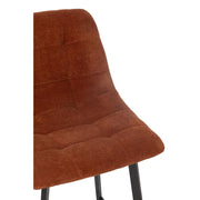 Barkruk Bronze Sponge 43 cm 43x46x95 cm-Barkrukken-J-Line