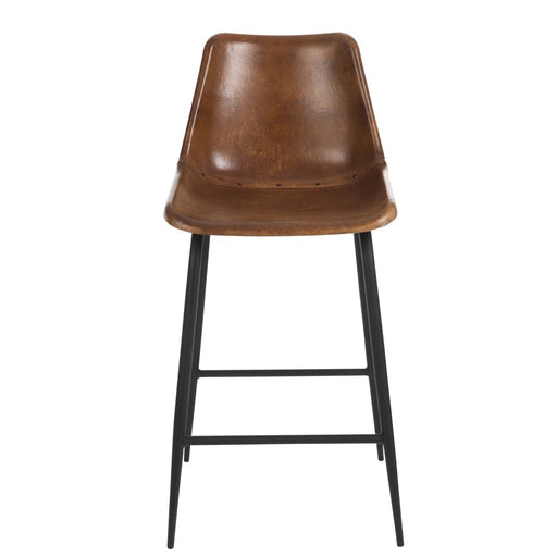 Barkruk Bruin Ijzer 45 cm 45x48x100 cm-Barkrukken-J-Line