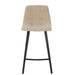 Barkruk Bruin Multiplex 43 cm 43x46x95 cm-Barkrukken-J-Line