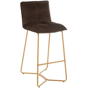Barkruk Bruin Multiplex 47 cm 47x55x104 cm-Barkrukken-J-Line