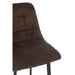 Barkruk Bruin Polyester 43 cm 43x46x95 cm-Barkrukken-J-Line
