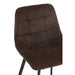 Barkruk Bruin Polyester 43 cm 43x46x95 cm-Barkrukken-J-Line