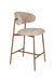 Barkruk Claes Multicolour Polyester Beige 65cm-Barkrukken-Creating Home
