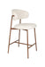 Barkruk Claes Off-white Polyester Wit 65cm-Barkrukken-Creating Home