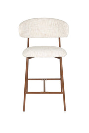 Barkruk Claes Off-white Polyester Wit 65cm-Barkrukken-Creating Home