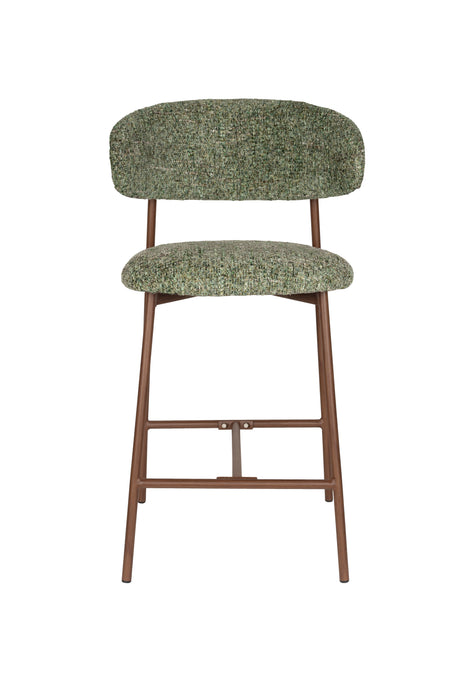 Barkruk Claes Counterstool Polyester, Metaal Groen 65cm, sfeerbeeld 11