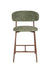 Barkruk Claes Counterstool Polyester, Metaal Groen 65cm, sfeerbeeld 11
