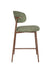 Barkruk Claes Counterstool Polyester, Metaal Groen 65cm, sfeerbeeld 4