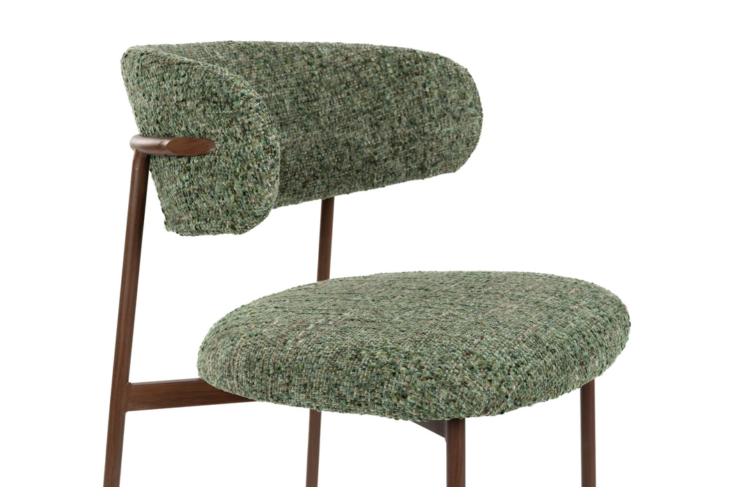 Barkruk Claes Counterstool Polyester, Metaal Groen 65cm, sfeerbeeld 7