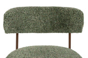 Barkruk Claes Polyester Groen 65cm-Barkrukken-Creating Home
